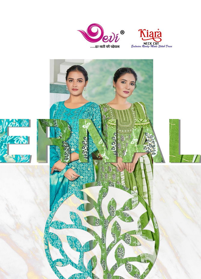 Devi Kiara Rayon Printed Readymade Suits Catalog
